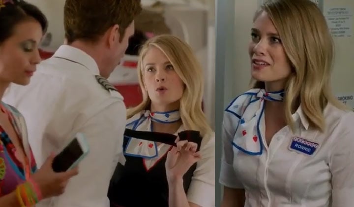 Photo of Kim Matula in the FOX sitcom LA to Vegas